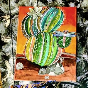 Original acrylic painting 8×16